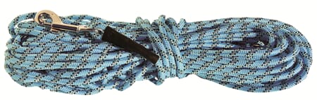 Sporline nylon 4mm med refleks 15meter Blå