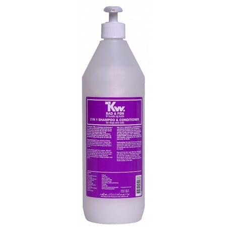 KW 2 i 1 (Bad og Føn) Shampo 1000 ml