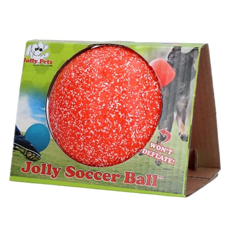 Jolly Soccer Ball 15cm Orange/White