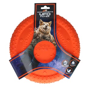 Dog Comets UFO Frisbee Orange