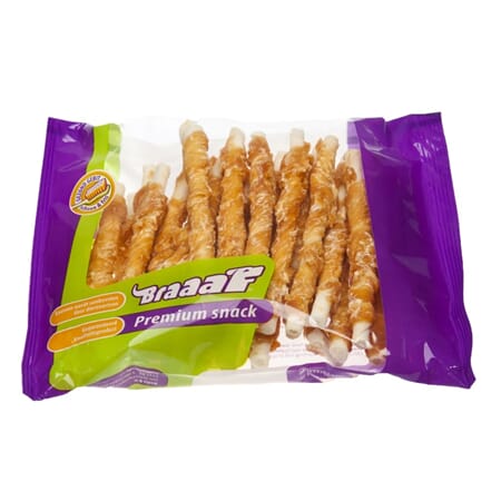 Braaaf Rollsticks Chicken 12.5cm 280g (30stk)