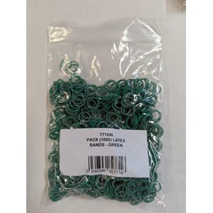 Strikk Latex Grønn 1000stk