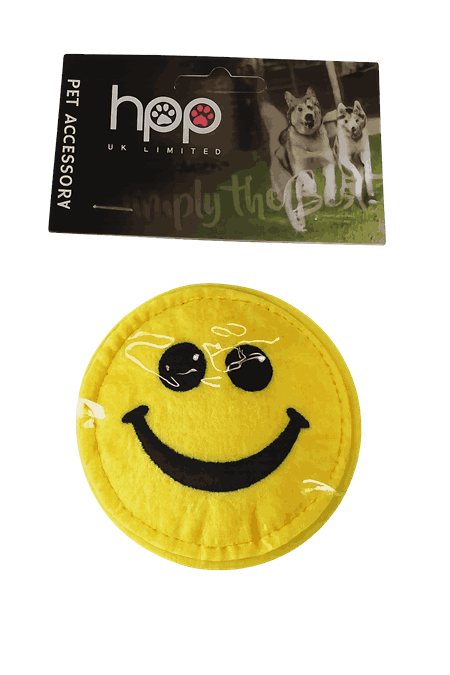 Hundeleke Smiley Face