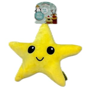 Hundeleke Stjerne m/pip og knitring 22cm