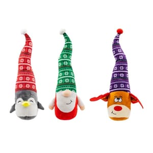 Hundeleke Pingvin/Nisse/Reinsdyr m/stor hatt