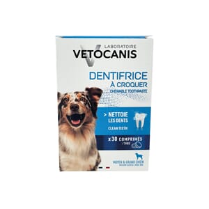 Vetocanis Tannrensetabletter til Hund 30 stk