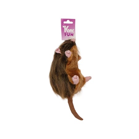 KW Fun Naturens dyr rotte stor 20 cm