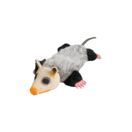 KW Opossum i plysj med latekshode 38 cm