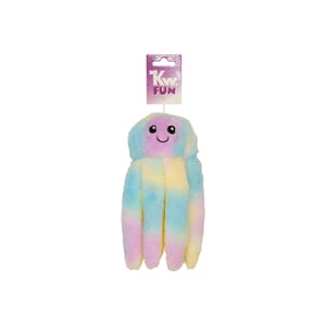 KW Blekksprut Rainbow Small plysj 22 cm