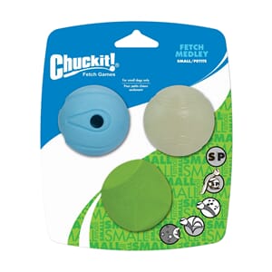 Chuckit! Fetch medley S 5cm 3pk