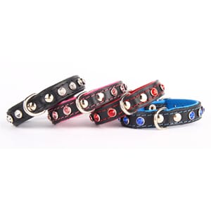 Halsbånd Neo m.steiner Blå