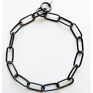 Sprenger Strupekjetting Langlenket XL 4mm Sort